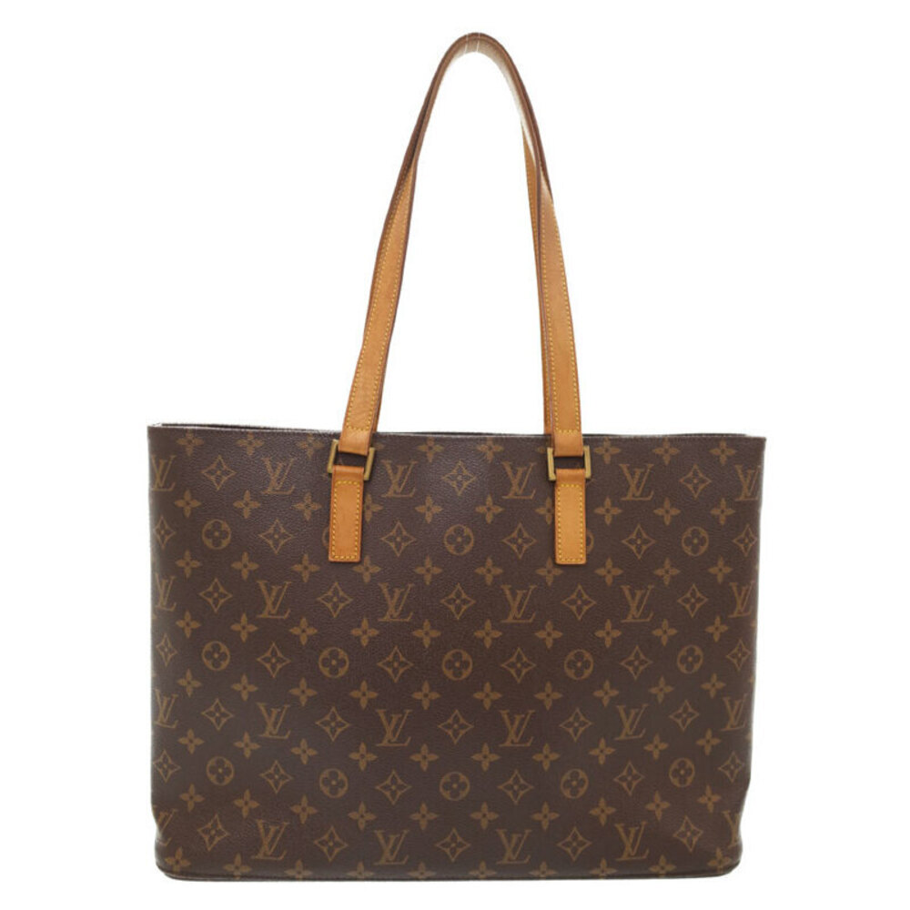 Louis Vuitton Tote Luco Bag Brown Monogram